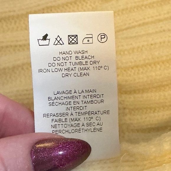 Dèluc Ivory Ribbed Turtleneck Sleeveless Sweater Top – Size XS - Picture 7 of 7